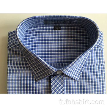 Chemise business teinte en fil